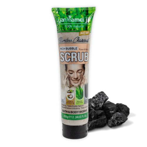 Exfoliante Corporal de Carbón de Bambú