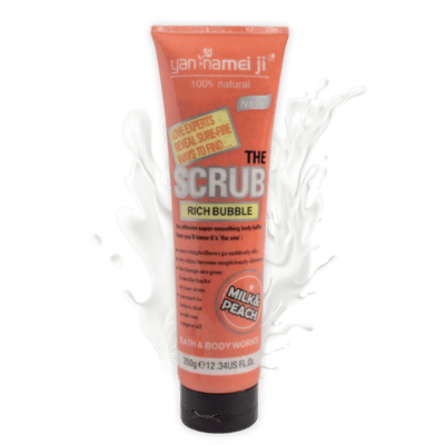 Exfoliante Corporal de Leche y Durazno