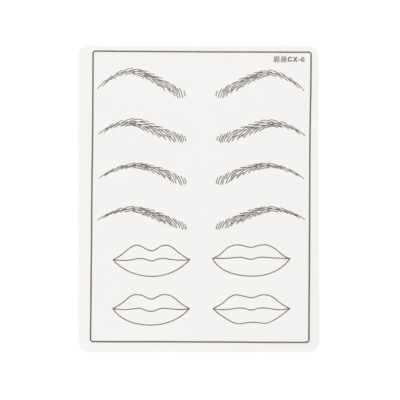 Piel Sintética Cejas y Labios - BN