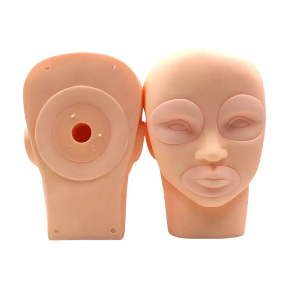 Cabeza Maniquí ojos y labios removibles