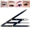 Diseña cejas simétricas con precisión profesional.