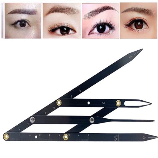 Diseña cejas simétricas con precisión profesional.