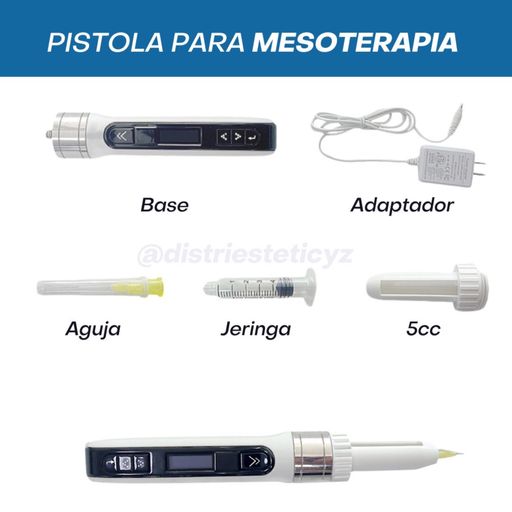 Sistema de aplicación precisa para tratamientos estéticos profesionales.