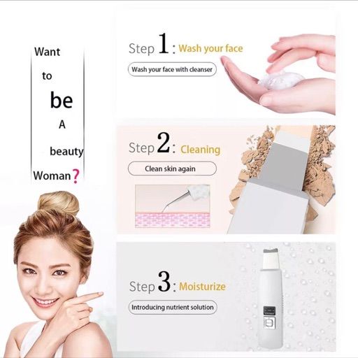 Renueva tu piel con tecnología ultrasónica para una limpieza más profunda y efectiva.