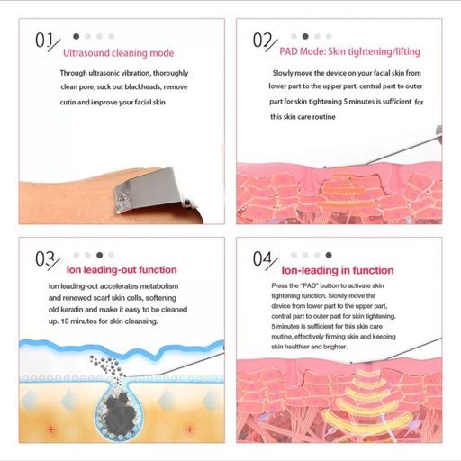 Renueva tu piel con tecnología ultrasónica para una limpieza más profunda y efectiva.