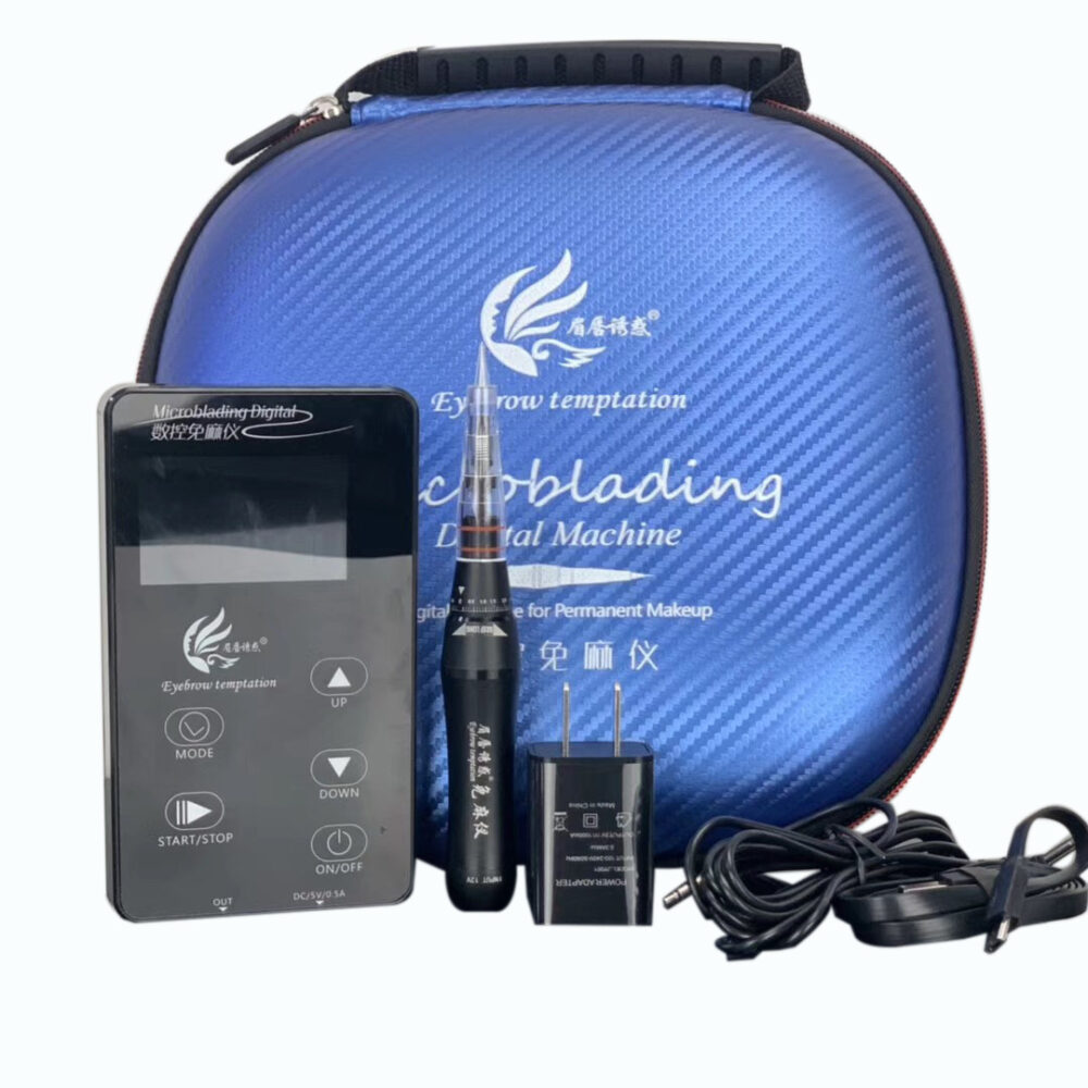 Precisión y comodidad para maquillaje permanente profesional.