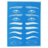 Piel sintética Cejas, ojos y labios