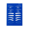 Piel Sintética Cejas y Labios - Azul