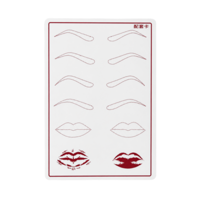 Piel Sintética Cejas y Labios - BR
