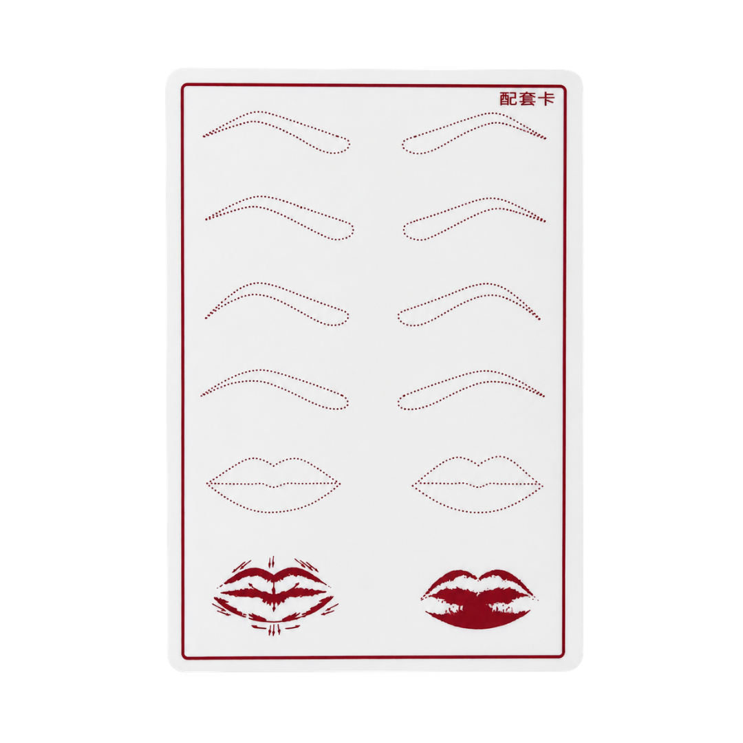 Piel Sintética Cejas y Labios - BR