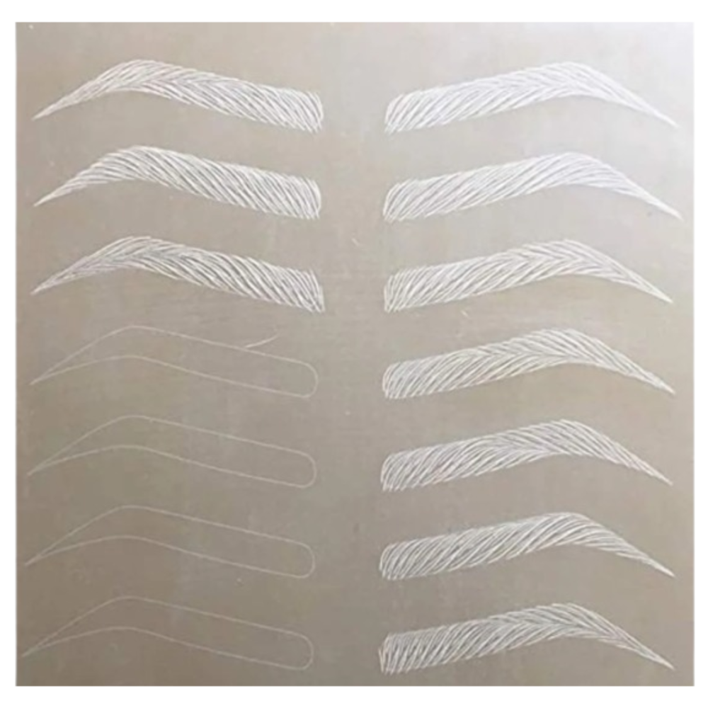 Piel sintetica cejas. Perfecciona tu técnica sin una gota de tinta.