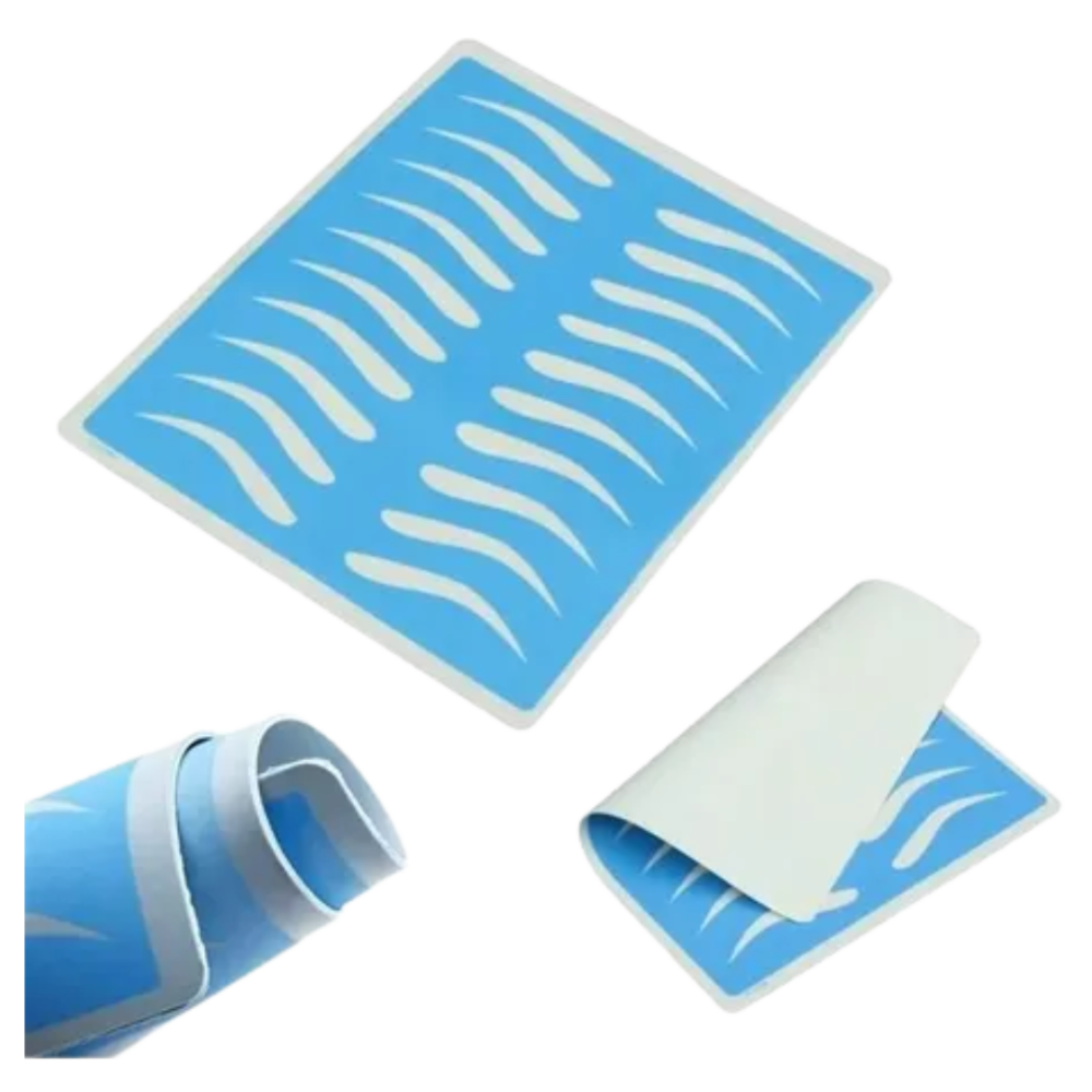 Domina el arte del microblading con una piel sintética que imita a la perfección la piel real.