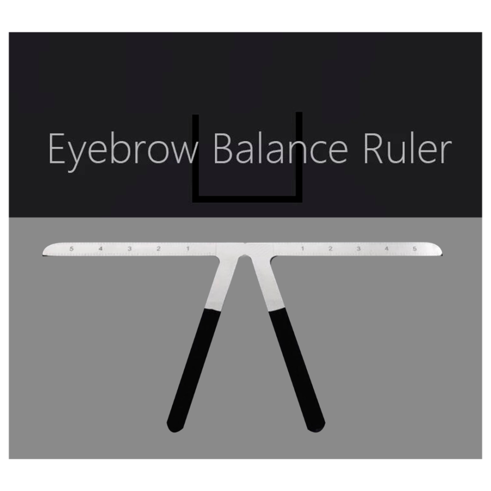 Regla equilibrio de cejas