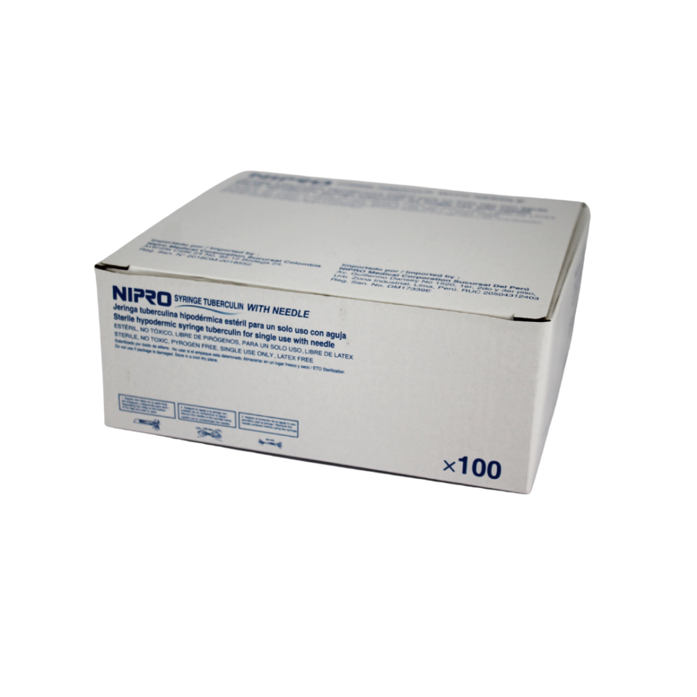Jeringa tuberculina 1ml Nipro