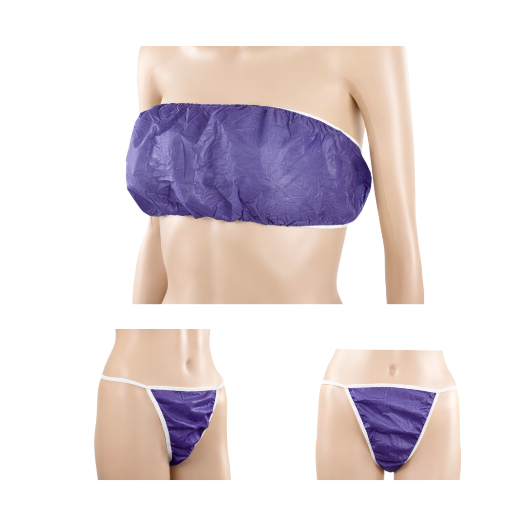 Kit Spa Panty + Top Desechable