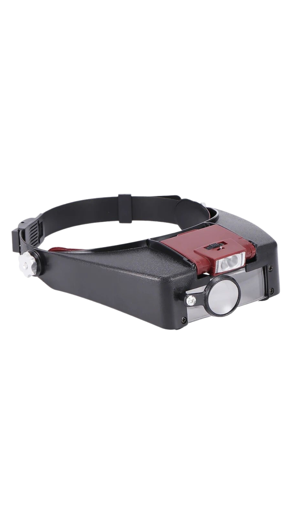 Lupa con Diadema Led