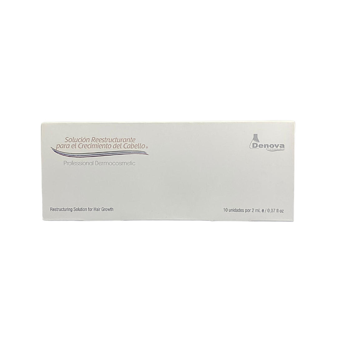 Denova solución reestructurante para el crecimiento del cabello - 2ml