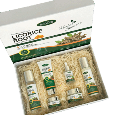 Kit de vitamina C y raíz de regaliz Sadoer