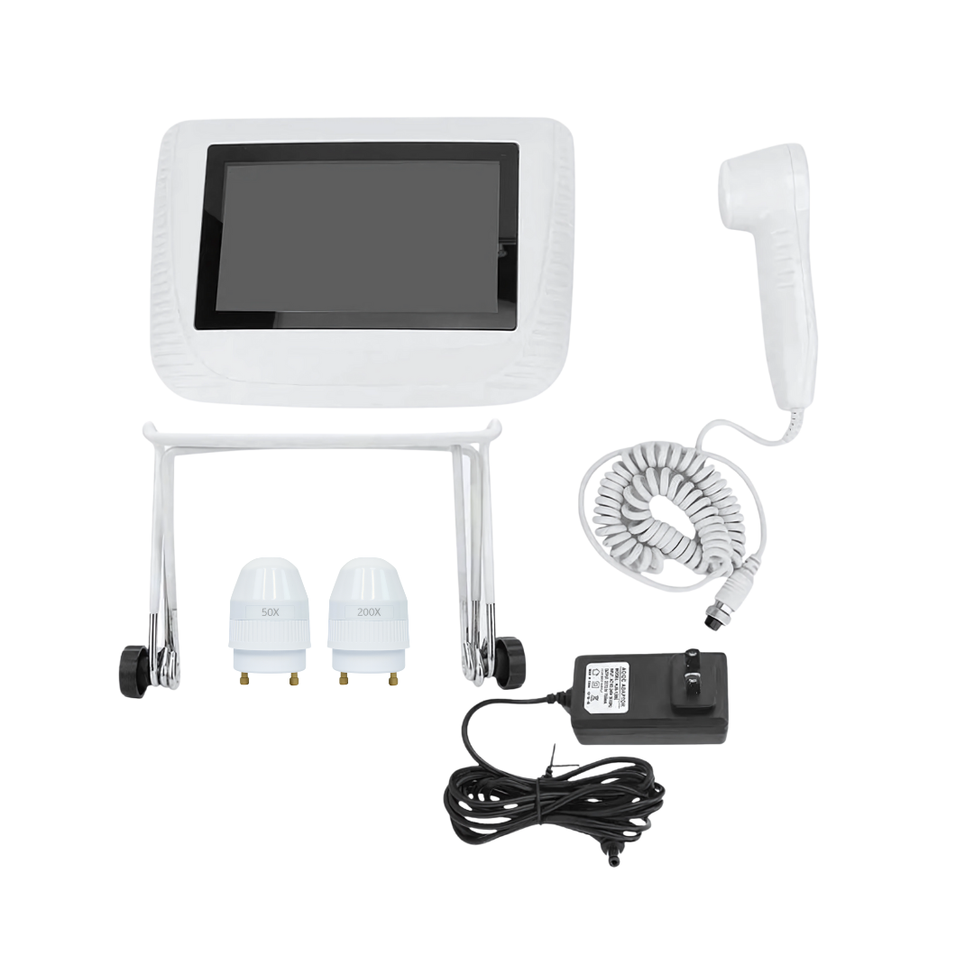 Analizador de piel y cabello portátil inalámbrico