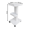 Mesa auxiliar pequeña con manija