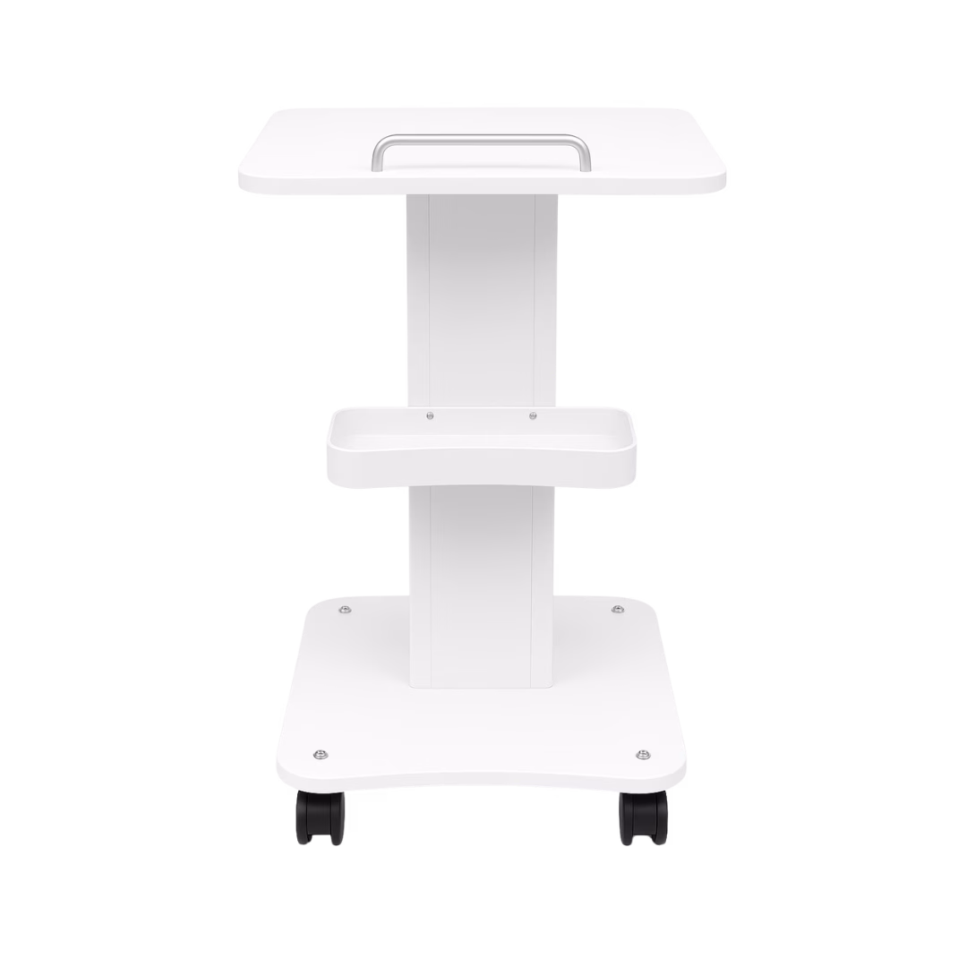 Mesa auxiliar grande con manija