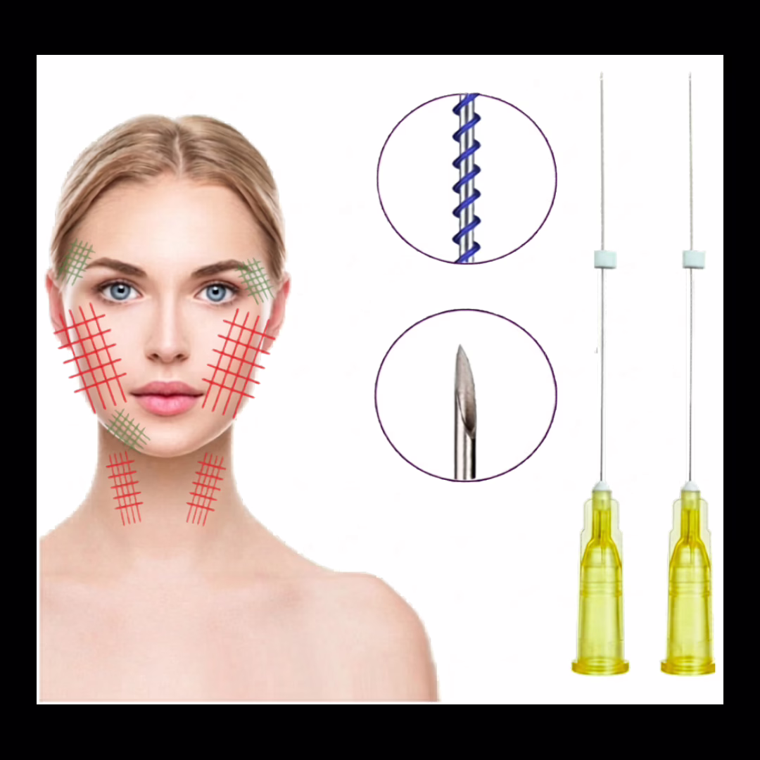 Hilos tensores coreanos minerva PDO Screw 30G x 25mm