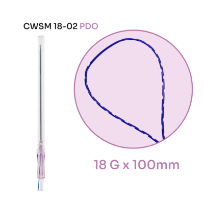 Hilos Tensores Coreanos Minerva Espiculado Zigzag PDO 18G x 100mm - Portada