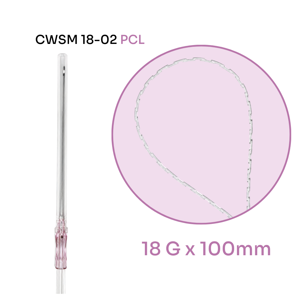 Hilos Tensores Coreanos Minerva Espiculado Zigzag PCL 18G x 100mm -Portada