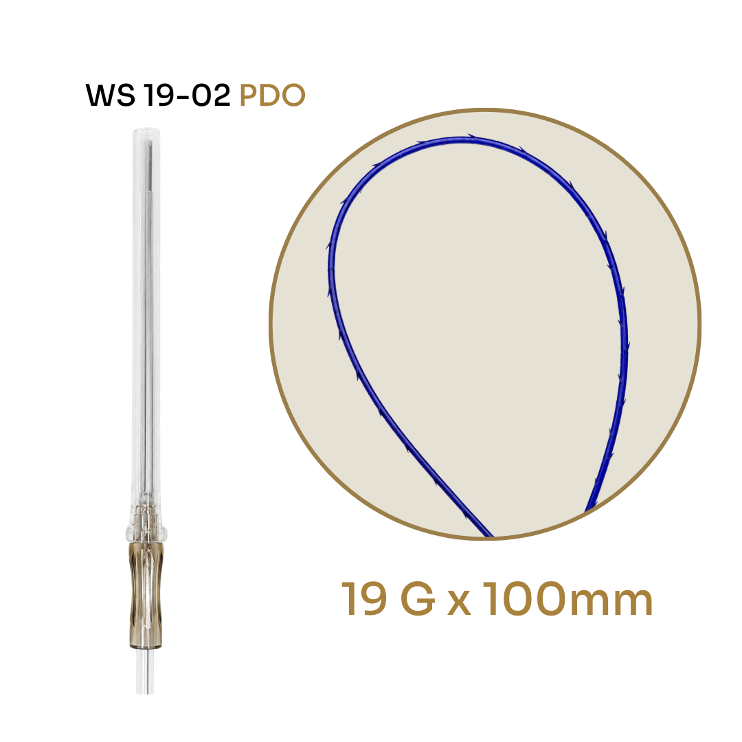 Hilos Tensores Coreanos Minerva Espiculado Suave PDO 19G x 100mm - Portada