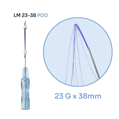 Hilos Tensores Coreanos Minerva Multifilamento PDO 23G x 38mm - Portada