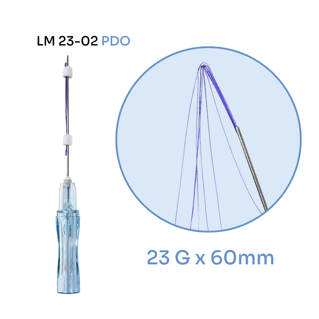 Hilos Tensores Coreanos Minerva Multifilamento PDO 23G x 60mm - Portada