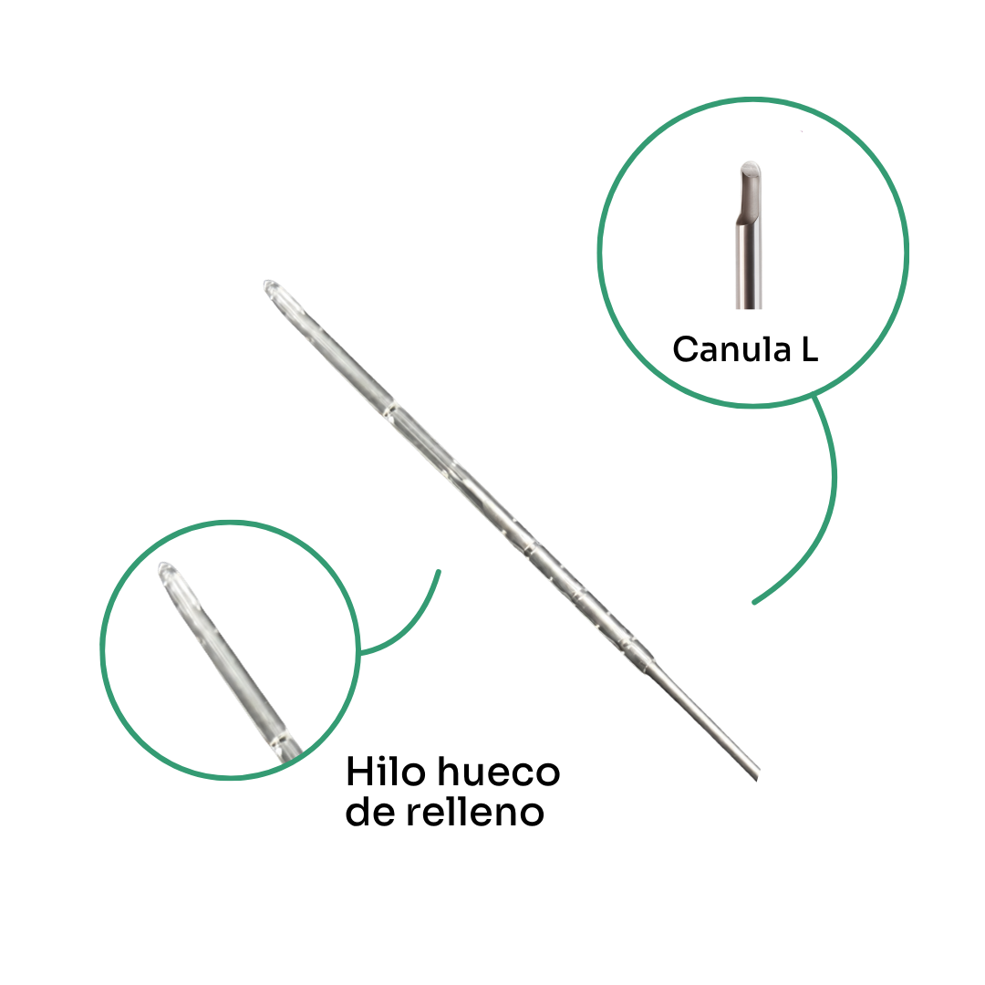 Hilo PLLA 21G x 60mm - Detalles