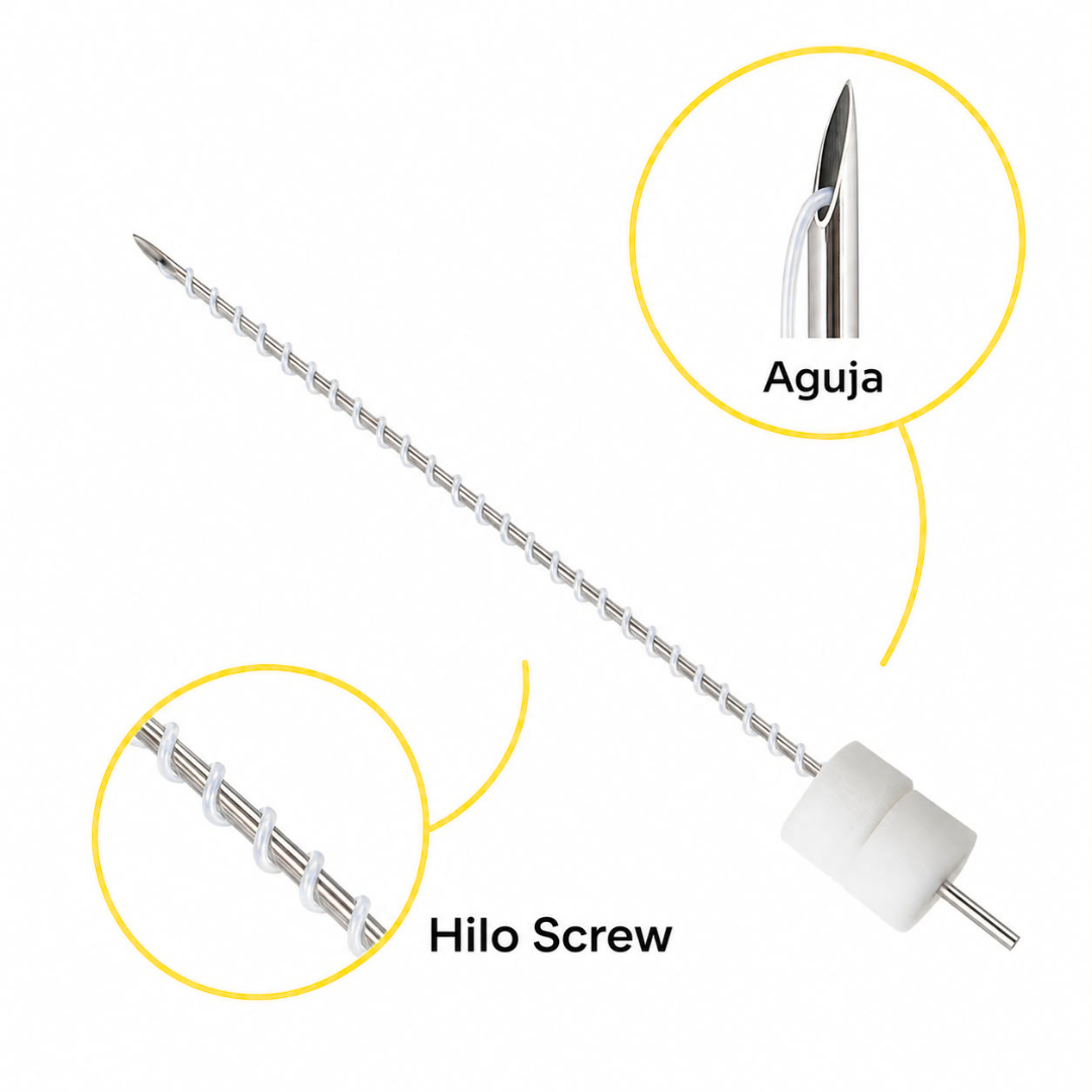 Hilos tensores coreanos minerva PCL. Hilo Monofilamentado Screw.