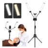 Lampara led profesional de doble brazo