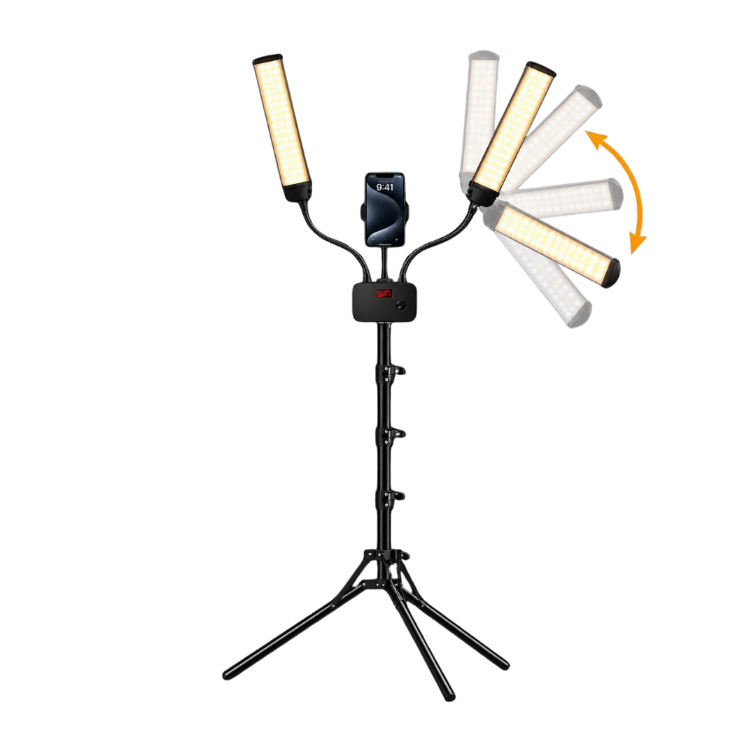 Lampara Led Profesional De Doble Brazo